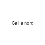Logo Call a nerd